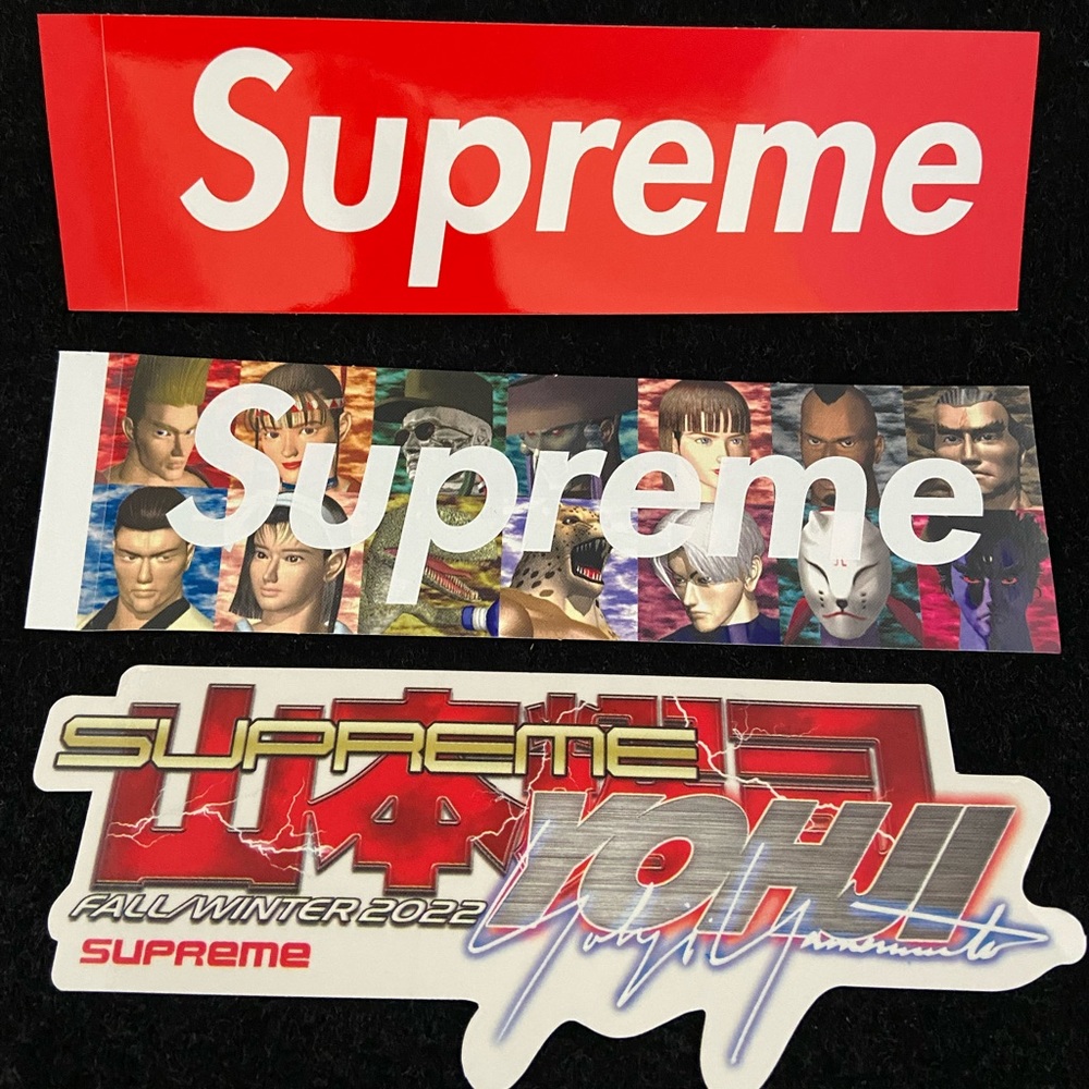 Supreme Tekken Stickers! 🔥